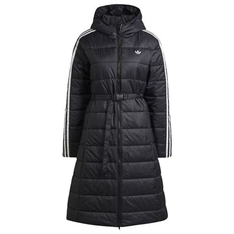 adidas winterjackejacke schwarz weiß mit a|Adidas Originals Winterjacken für Damen jetzt online kaufen.